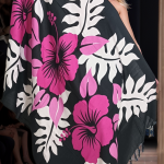 Vibrant Floral Wrap Pareos - UB-120