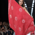 Elegant Batik Pareo Sun Floral - BATIK-RED