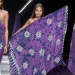 Elegant Batik Pareo Sun Floral - BATIK-PRPL