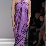 Celtic style pareos unique prints - Purple