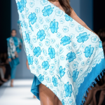 Ciplo style pareos unique prints - Light Blue