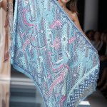 Jaba style pareos unique prints - Light Blue