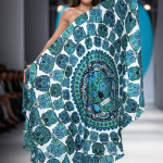 Kalavera style pareos unique prints - SKULL-1