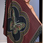 Butterfly Dreams Printed Batik Pareo - BTRFLY-RED