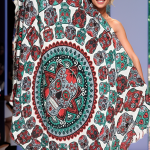 Kalavera style pareos unique prints - SKULL-3